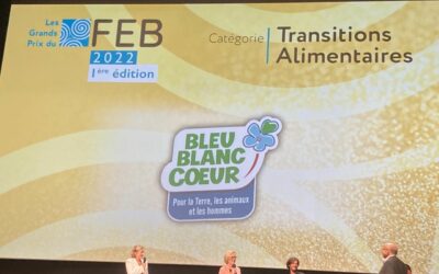 Bleu-Blanc-Cœur lauréat du prix de la transition alimentaire du FEB (Forum Economique Breton)